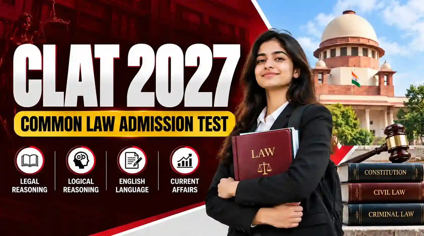 CLAT 2027 Law Entrance Coaching