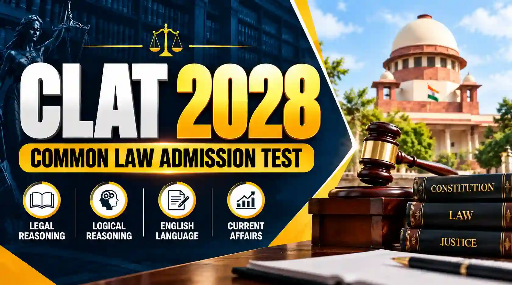 CLAT 2028 Law Entrance Coaching