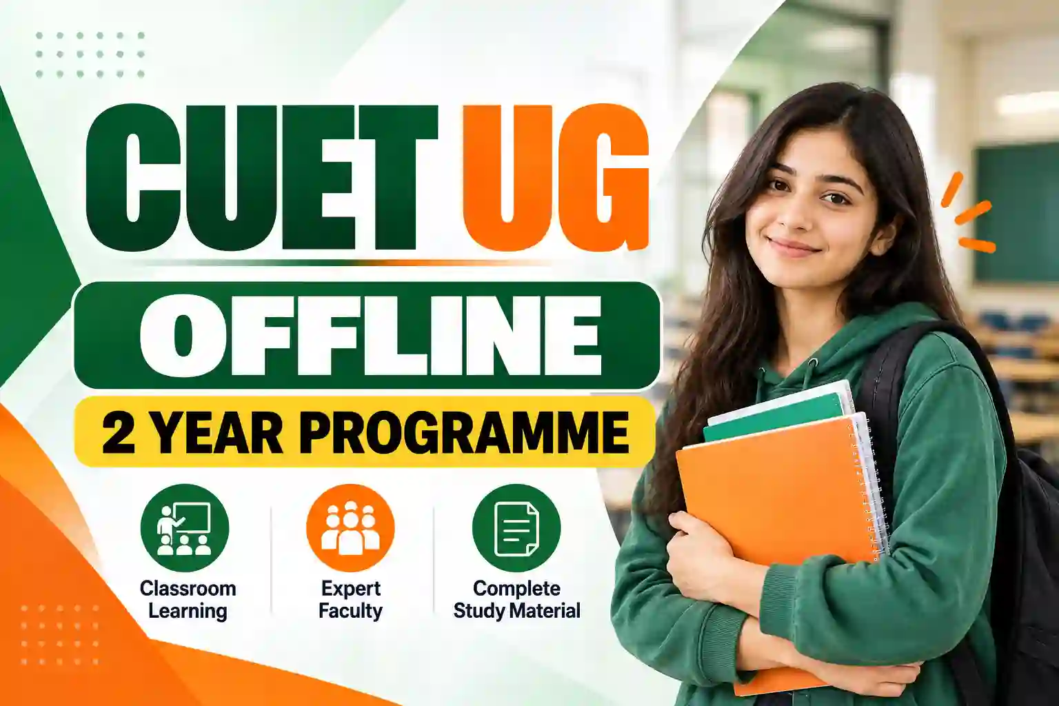 CUET UG Offline 2 Year Programme