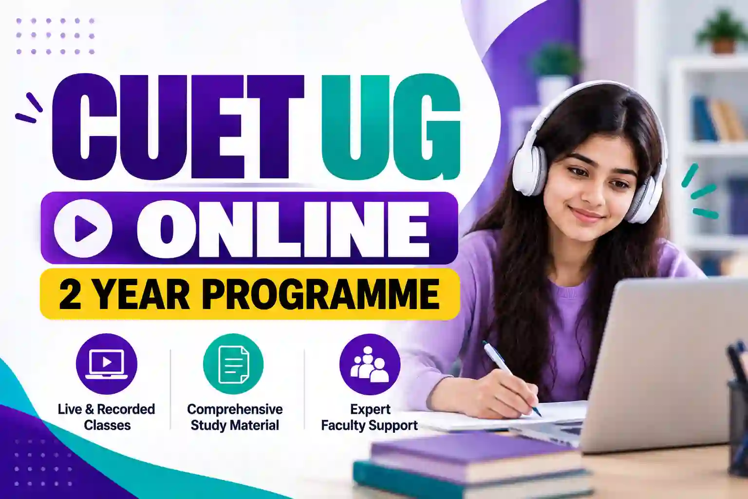 CUET UG Online 2 Year Programme