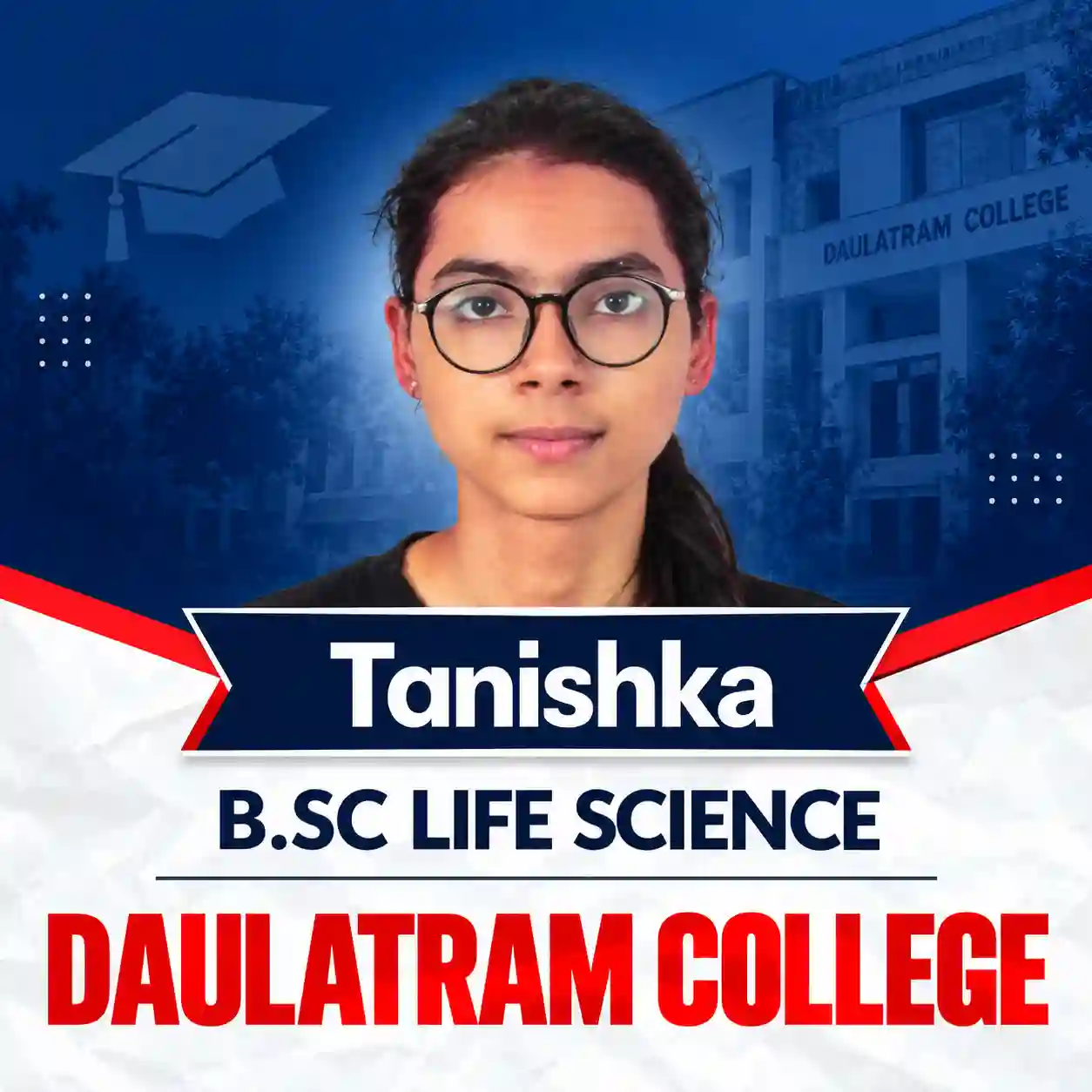 Tanishka - B.Sc Life Science, Daulat Ram College